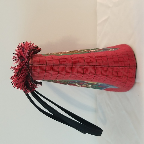 Kate spade Christmas bag Santa Claus vintage holiday Purse - Picture 12 of 12